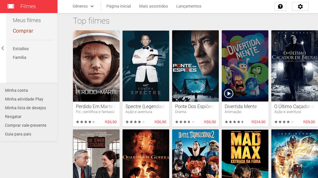 Google produzirá filmes e séries com estrelas do